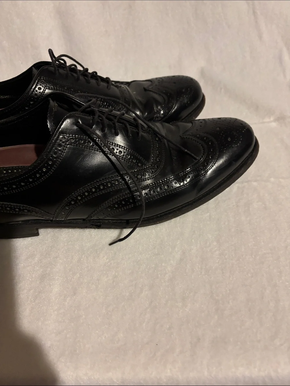 Florsheim Black Men's Wingtip Oxford Dress Shoes